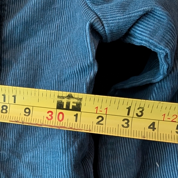 Hanna Andersson Girls Crochet Bow Corduroy Button Long Sleeve Cotton Dress - Picture 9 of 10